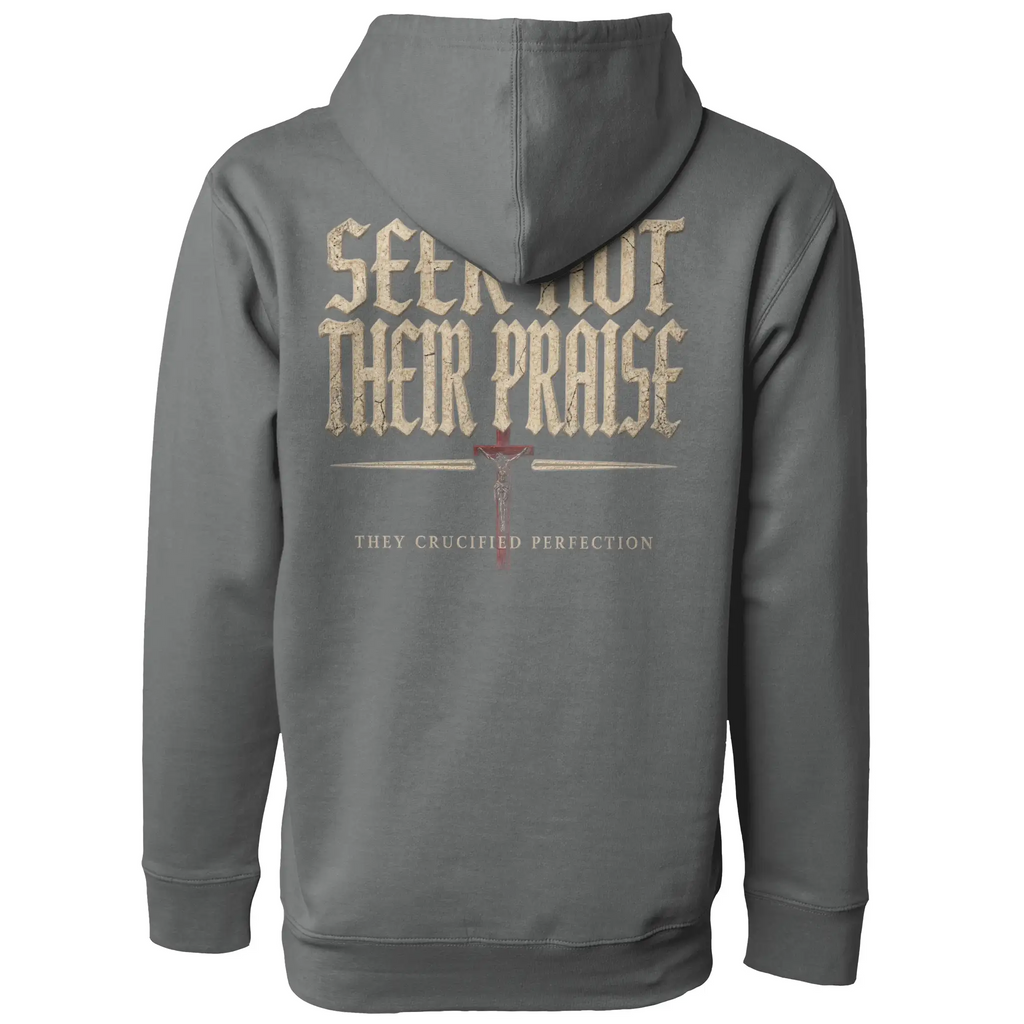 Seek Not Their Praise Pullover Hoodie