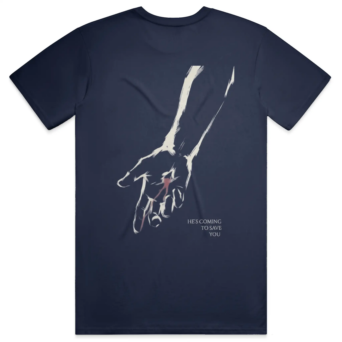 He's Coming to Save You Streetwear T Shirt