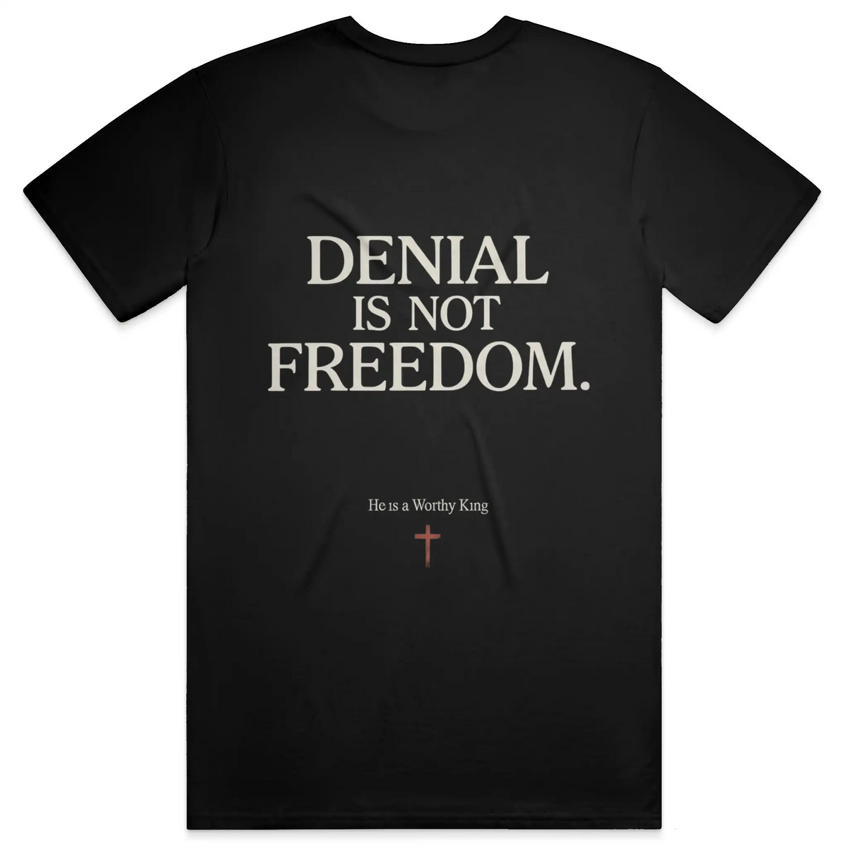 Denial is Not Freedom Streetwear T Shirt